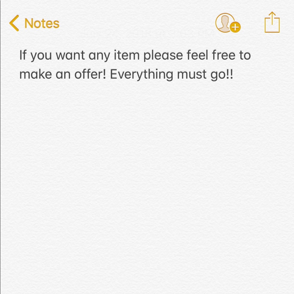 Must sell!
